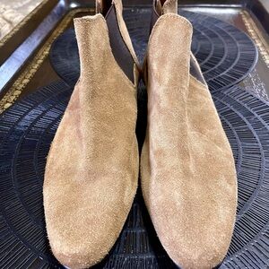 ASOS Light Brown Suede Chelsea Boots